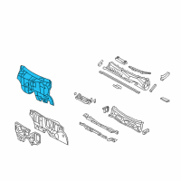 OEM 2010 Toyota RAV4 Insulator Diagram - 55210-42160