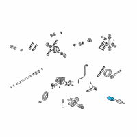 OEM 2004 Jeep Liberty Boot Pkg-Half Shaft Diagram - 5066024AA