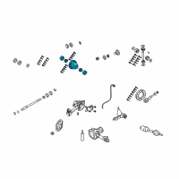 OEM Jeep Case Kit-Differential Diagram - 68004074AB