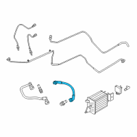 OEM 2016 Ford F-150 Crankcase Tube Diagram - FL3Z-6758-C