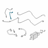 OEM 2015 Ford F-150 Lower Oxygen Sensor Diagram - FL3Z-9G444-D