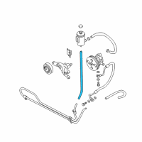 OEM 2003 Chevrolet Tracker Hose, Low Pressure Tank (On Esn) Diagram - 30027942