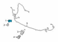 OEM Sensor Assembly, Parking Diagram - 39680-THR-A01