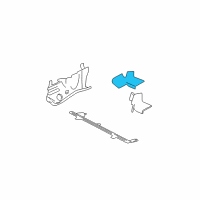 OEM 2003 Oldsmobile Alero Shield-Intake Air Splash Diagram - 22609674