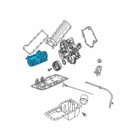 OEM 2002 Dodge Durango Engine Intake Manifold Diagram - 53010315AG