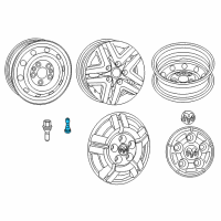 OEM Ram ProMaster 1500 Stem-Wheel Valve Diagram - 68100951AA