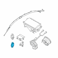 OEM 2011 Kia Forte Koup Air Bag Sensor Diagram - 959203K00