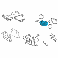 OEM 2018 Lexus RX450h Hose, Air Cleaner Diagram - 17881-0P200