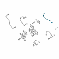 OEM Lincoln MKC Water Outlet Pipe Diagram - EJ7Z-8K153-C
