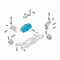 OEM 2021 Ford Mustang Mount Diagram - FR3Z-7E373-A