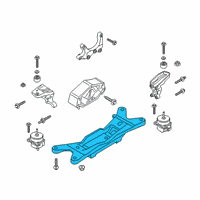 OEM 2022 Ford Mustang Transmission Support Diagram - FR3Z-6A023-B