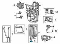OEM Jeep Wagoneer A/C EXPANSION Diagram - 68565848AA