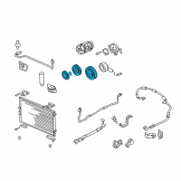 OEM Acura Clutch Set Diagram - 38900-P5A-003