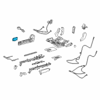 OEM 2019 Lexus GX460 Holder Assembly, Instrument Diagram - 55630-12012-A0