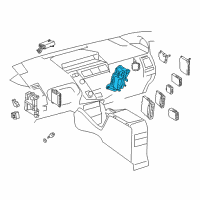 OEM Toyota Prius V Junction Block Diagram - 82877-47060