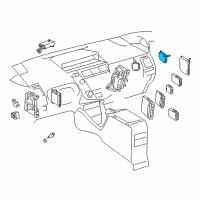 OEM 2013 Toyota Prius V Computer Diagram - 88150-47051