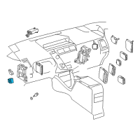 OEM 2011 Lexus RX350 Computer Assembly, Stop Diagram - 895A0-20020