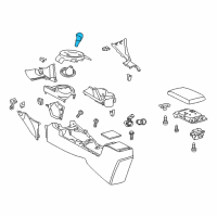 OEM 2011 Scion tC Shift Knob Diagram - 33504-12330-C3