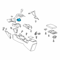 OEM Scion Shift Boot Diagram - 58808-21030-C0