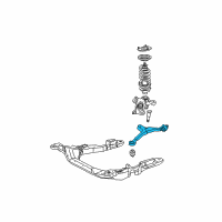 OEM 2003 Mercury Sable Lower Control Arm Diagram - 3F1Z-3078-AA