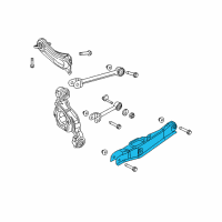 OEM 2011 Chrysler 200 Rear Lower Control Arm Diagram - 5085418AD