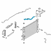 OEM Infiniti QX50 Hose-Reservoir Tank Diagram - 21742-5NA0A