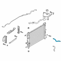 OEM 2019 Infiniti QX50 Hose-Radiator, Upper Diagram - 21501-5NA0A