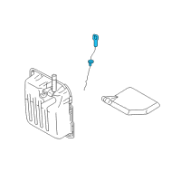 OEM Oil Level Gauge Diagram - 46580-3A570