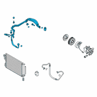 OEM Kia Sportage Suction Tube Assembly Diagram - 97775D9790