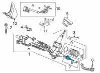 OEM Acura TLX END SET, RACK Diagram - 53610-TGV-A02