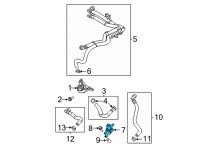 OEM 2022 Ford F-150 VALVE ASY Diagram - ML3Z-18495-B