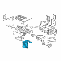 OEM 2004 Acura RL Core, Heater Diagram - 79110-SZ3-A01