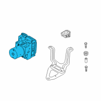 OEM 2010 BMW X5 Hydro Unit Dxc Diagram - 34-51-6-798-526