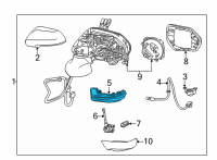 OEM 2022 Toyota Mirai Signal Lamp Diagram - 81730-30172