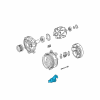 OEM Lexus Bracket, Wiring Harness Diagram - 82715-50530