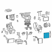 OEM Dodge Filter-Cabin Air Diagram - 68164981AA