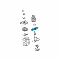 OEM 2008 Buick Lucerne Spring Lower Insulator Diagram - 15220802