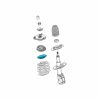 OEM 2009 Buick Lucerne Spring Upper Insulator Diagram - 15220801