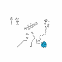 OEM 2010 Ford E-350 Super Duty Vacuum Pump Diagram - AC2Z-2A451-A