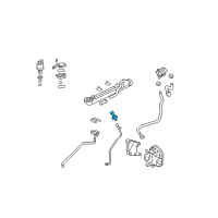 OEM 2007 Ford F-250 Super Duty Pressure Feedback Sensor Diagram - 5C3Z-9J460-B