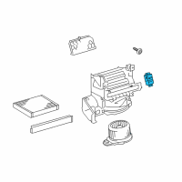 OEM 2014 Toyota Prius C Servo Diagram - 87106-52150