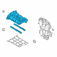 OEM Ford Escape Valve Cover Diagram - HX7Z-6250-E