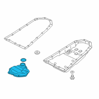 OEM Infiniti Oil Strainer Assembly Diagram - 31728-29X0A