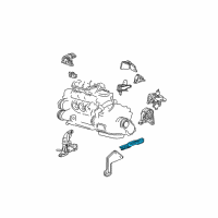 OEM 2004 Dodge Caravan Bracket-Transmission Diagram - 4861657AA