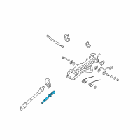 OEM Lincoln Aviator Upper Shaft Diagram - 2C5Z-3E751-CA