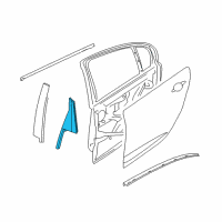 OEM 2015 Chevrolet Caprice Applique Diagram - 92215266