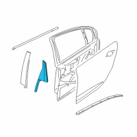 OEM 2012 Chevrolet Caprice Applique Diagram - 92215266