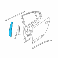 OEM 2015 Chevrolet Caprice Applique Diagram - 92255725