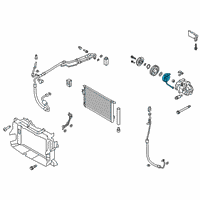 OEM Hyundai Santa Fe Coil-Field Diagram - 97641-C5600