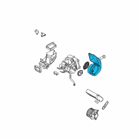 OEM Infiniti QX56 Case-Cooling Unit Diagram - 27416-ZF00A